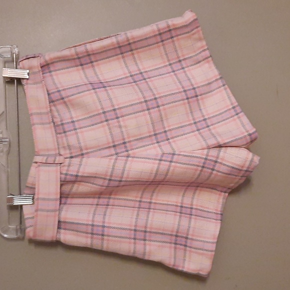 NWT Fanco pink plaid shorts - Picture 9 of 15